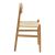 Καρέκλα Thomas pakoworld ξύλο οξιάς φυσικό-έδρα φυσικό σχοινί 44x36x79εκ |  Καρέκλες στο espiti
