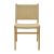 Καρέκλα Julien pakoworld rubberwood φυσικό-έδρα φυσικό σχοινί 61x54x85εκ |  Καρέκλες στο espiti