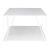 Τραπέζι σαλονιού Tars pakoworld λευκό 120x50x30εκ |  Τραπεζάκια σαλονιού στο espiti