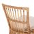 ΚΑΡΕΚΛΑ THALIN HM9834 RATTAN ΣΕ ΦΥΣΙΚΟ-ΜΑΞΙΛΑΡΙ ΣΕ ΛΕΥΚΟ 53x58x91Υεκ. |  Πολυθρόνες σαλονιού στο espiti