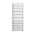 Ντουλάπα - παπουτσοθήκη 40 ζευγών Errica Megapap χρώμα λευκό 76x36x187εκ. |  Βιτρίνες - Έπιπλα εισόδου στο espiti
