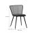 Καρέκλα Daniele pakoworld φυσικό pe rattan-ανθρακί pu-μαύρο μέταλλο 46.5x57.5x77.5εκ |  Καρέκλες στο espiti