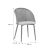 Καρέκλα Riccardo pakoworld φυσικό pe rattan-ανθρακί pu-μαύρο μέταλλο 56x52x82εκ |  Καρέκλες στο espiti