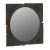 Καθρέπτης τοίχου Hulla Megapap από μέταλλο χρώμα μαύρο 55,6x2x55,6εκ. |  Καθρέπτες στο espiti
