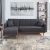Γωνιακός καναπές - κρεβάτι Nathan Megapap αριστερή γωνία υφασμάτινος χρώμα ανθρακί 225x150x85εκ. |  Καναπέδες-Κρεβάτι στο espiti