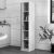 Ντουλάπι κουζίνας - μπάνιου Felix Flat Megapap χρώμα λευκό 33,6x40x166,8εκ. |  Ντουλάπια στο espiti