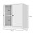 Ντουλάπι κουζίνας - μπάνιου Felix Flat Megapap χρώμα λευκό 65,4x40x71,4εκ. |  Ντουλάπια στο espiti