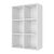 Βιβλιοθήκη Oliver Megapap χρώμα λευκό 65,4x30x97,2εκ. |  Βιβλιοθήκες στο espiti