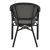 Πολυθρόνα Elyza pakoworld μαύρο αλουμίνιο-μαύρο textilene 57x62x84εκ |  Πολυθρόνες κήπου στο espiti