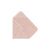 Mπουρνούζι Τρίγωνο 75χ75 Miffy Wild rose |  Βρεφικές Πάντες στο espiti