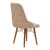 Καρέκλα Elif pakoworld μπεζ ύφασμα-καρυδί πόδι 46x50x97εκ |  Καρέκλες στο espiti