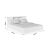 Κρεβάτι διπλό OLYMPUS pakoworld σε χρώμα antique λευκό 160x200εκ |  Κρεβάτια στο espiti