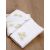 Σετ πετσέτες κεντητές 24 White Sunshinehome |  Σετ Πετσέτες στο espiti