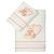 Σετ πετσέτες κεντητές Heart 01 Pink Sunshinehome |  Σετ Πετσέτες στο espiti