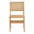 Καρέκλα Brenin pakoworld φυσικό rubberwood 45x56x82εκ |  Καρέκλες στο espiti