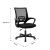 Καρέκλα γραφείου εργασίας Berto I pakoworld ύφασμα mesh ροζ 56x47x85-95εκ |  Καρέκλες γραφείου στο espiti
