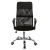 Καρέκλα γραφείου διευθυντή Joel I pakoworld με ύφασμα mesh μαύρο 60x60x109-118εκ |  Καρέκλες γραφείου στο espiti