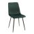 Καρέκλα Noor pakoworld σκούρο πράσινο βελούδο-πόδι μαύρο μέταλλο 44x55x86εκ |  Καρέκλες στο espiti