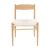 Καρέκλα Conan pakoworld φυσικό ξύλο oξιάς-έδρα φυσικό σχοινί 52x46x78εκ |  Καρέκλες στο espiti