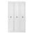 Ντουλάπα ρούχων Hampton Megapap τρίφυλλη χρώμα λευκό 103x52x185εκ. |  Ντουλάπες ρούχων στο espiti