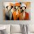 Πίνακας σε καμβά "Women in Orange" Megapap ψηφιακής εκτύπωσης 100x70x3εκ. |  Πίνακες στο espiti