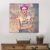 Πίνακας σε καμβά "Frida Punk" Megapap ψηφιακής εκτύπωσης 60x60x3εκ. |  Πίνακες στο espiti
