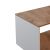 Τραπέζι σαλονιού Noil pakoworld oak-λευκό μελαμίνης 90x60x48εκ |  Τραπεζάκια σαλονιού στο espiti