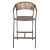 ΣΚΑΜΠΟ ΑΛΟΥΜΙΝΙΟΥ ΣΑΜΠΑΝΙ ΜΕ ΜΠΡΑΤΣΑ RATTAN & TEXTLINE 56x58x105Yεκ.HM5892.23 |  Σκαμπώ κήπου στο espiti