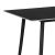 Τραπέζι Gustas pakoworld μαύρο μαρμάρου sintered stone-πόδι μαύρο μέταλλο 140x80x75εκ |  Τραπέζια στο espiti