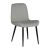 Καρέκλα Versa pakoworld εκρού ύφασμα-πόδι μαύρο μέταλλο 54x63.5x84εκ |  Καρέκλες στο espiti