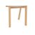 Καρέκλα Danas pakoworld φυσικό ξύλο οξιάς- εκρού μαξιλάρι 49x52x78εκ |  Καρέκλες στο espiti