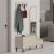 Έπιπλο εισόδου Mila Megapap με κρεμάστρα χρώμα sandstone120x37x171,6εκ. |  Βιτρίνες - Έπιπλα εισόδου στο espiti
