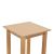 Τραπέζι Zolenio pakoworld μασίφ ξύλο οξιάς με επιφάνεια mdf λούστρο καρυδί 80x80x76εκ |  Τραπέζια στο espiti