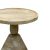 Βοηθητικό τραπέζι Spello Inart white wash-φυσικό μασίφ mango ξύλο Φ38x46εκ |  Τραπεζάκια βοηθητικά στο espiti