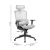 Καρέκλα γραφείου διευθυντή Konilo pakoworld mesh γκρι 82.5x63.5x114εκ |  Καρέκλες γραφείου στο espiti