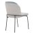 Καρέκλα Dore pakoworld γκρι-γαλάζιο μπουκλέ ύφασμα-μαύρο μέταλλο 50x47.5x82εκ |  Καρέκλες στο espiti