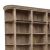 Βιβλιοθήκη Shelvy Inart sonoma μασίφ mango ξύλο 200x40x230εκ |  Βιβλιοθήκες στο espiti
