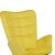 Πολυθρόνα με υποπόδιο Dorita pakoworld βελούδο κίτρινο-πόδι μαύρο μέταλλο 68.5x76x103εκ |  Πολυθρόνες σαλονιού στο espiti