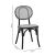 Καρέκλα Zoel pakoworld μαύρο ξύλο οξιάς-φυσικό rattan 45x52x82εκ |  Καρέκλες στο espiti