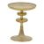 Βοηθητικό τραπέζι Trego I Inart χρυσό-λευκό μέταλλο Φ33x42εκ |  Τραπεζάκια βοηθητικά στο espiti