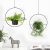 Βάση - ζαρντινιέρα κρεμαστή σετ 2τμχ μεταλλική για φυτά εσωτερικού και εξωτερικού χώρου χρώμα μαύρο Φ30εκ. |  Διακοσμητκά στο espiti