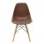 Καρέκλα Julita pakoworld PP καφέ-φυσικό πόδι 46x50x82εκ |  Καρέκλες στο espiti