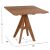 ΤΡΑΠΕΖΙ LEO HM9622.11 ΤΕΤΡΑΓΩΝΟ ΜΑΣΙΦ ΞΥΛΟ ΤΕΑΚ 80X80x75Υεκ. |  Τραπέζια κήπου στο espiti