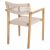 ΠΟΛΥΘΡΟΝΑ CHARLOTTE HM9637.07 ΞΥΛΟ TEAK ΦΥΣΙΚΟ & ΜΠΕΖ ΣΧΟΙΝΙ 58x61x81Yεκ. |  Πολυθρόνες σαλονιού στο espiti