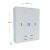 Ντουλάπα Τετράφυλλη Simple 4D2D Λευκή 160x52x205cm AlphaB2B |  Ντουλάπες ρούχων στο espiti
