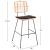 ΣΚΑΜΠΟ ΜΠΑΡ ALLEGRA HM5455.11 ΜΕΤΑΛΛΟ&ΜΑΞΙΛΑΡΙ ΜΑΥΡΟ-WICKER ΜΠΕΖ 56x59x116,5Υεκ. |  Σκαμπώ κήπου στο espiti