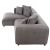 ΚΑΝΑΠΕΣ ΓΩΝΙΑ (ΑΡΙΣΤΕΡΗ) 3-ΘΕΣΙΟΣ GRACE HM3280.03L ΓΚΡΙ ΥΦΑΣΜΑ 252x160x70-90Υεκ |  Καναπέδες γωνιακοί στο espiti