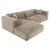 ΚΑΝΑΠΕΣ ΓΩΝΙΑ (ΑΡΙΣΤΕΡΗ) BRICKEN HM3275.01L ΜΠΕΖ ΥΦΑΣΜΑ 110-282x98-160x72Υεκ. |  Καναπέδες γωνιακοί στο espiti