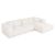 ΚΑΝΑΠΕΣ ΓΩΝΙΑ BRICKEN HM3275.02R ΛΕΥΚΟ ΥΦΑΣΜΑ 110-282x98-160x72Υεκ. |  Καναπέδες γωνιακοί στο espiti