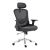 Καρέκλα γραφείου εργασίας Mergi pakoworld μαύρο mesh 62x63x120εκ |  Καρέκλες γραφείου στο espiti